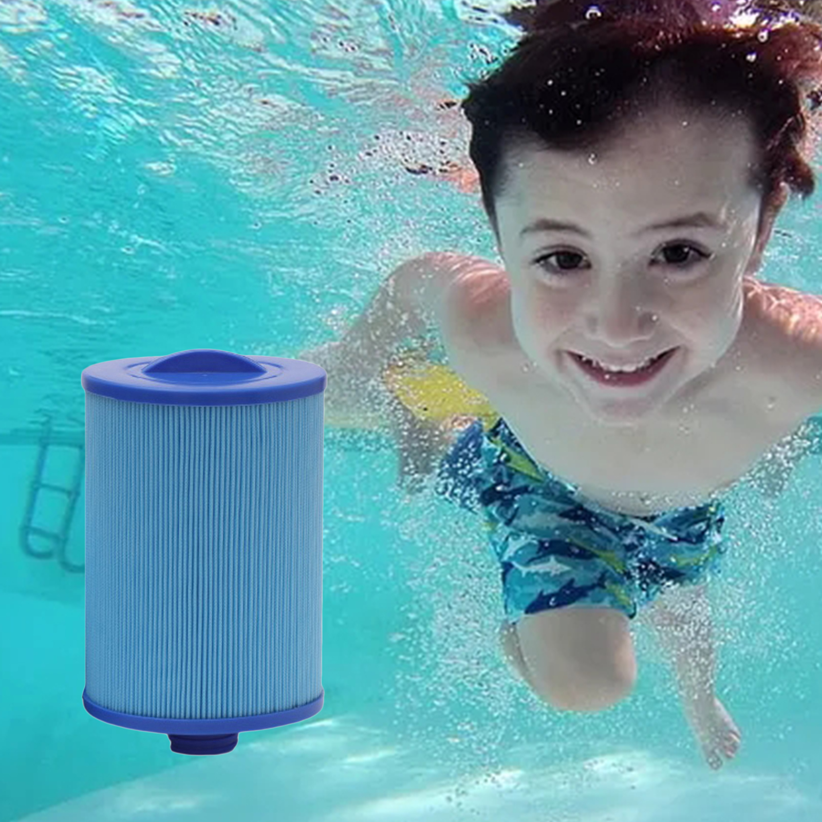 Children's Swimming Pool Filter Element Blue CJdropshipping