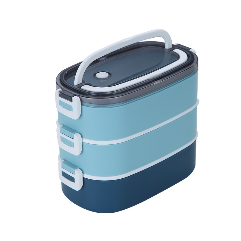 304 Stainless Steel Insulated Multilayered Lunch Box For Students And