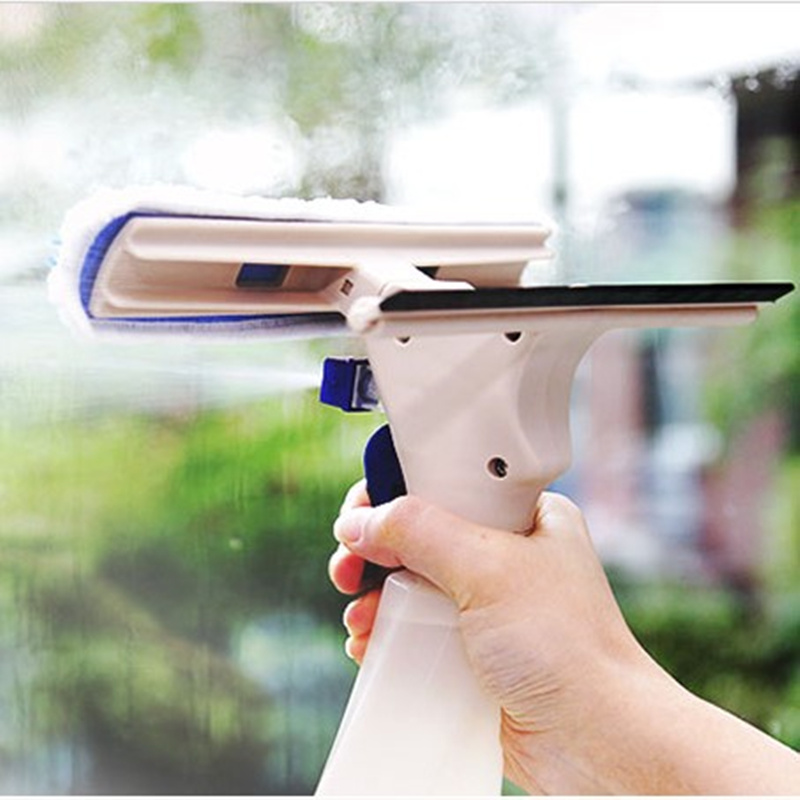 Multifunctional Integrated Waterjetting Window Glass Scraper