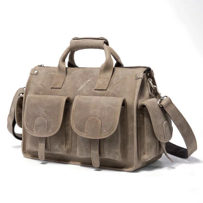 Imported First Layer Cowhide Oneshoulder Messenger Bag For Men CJdropshipping