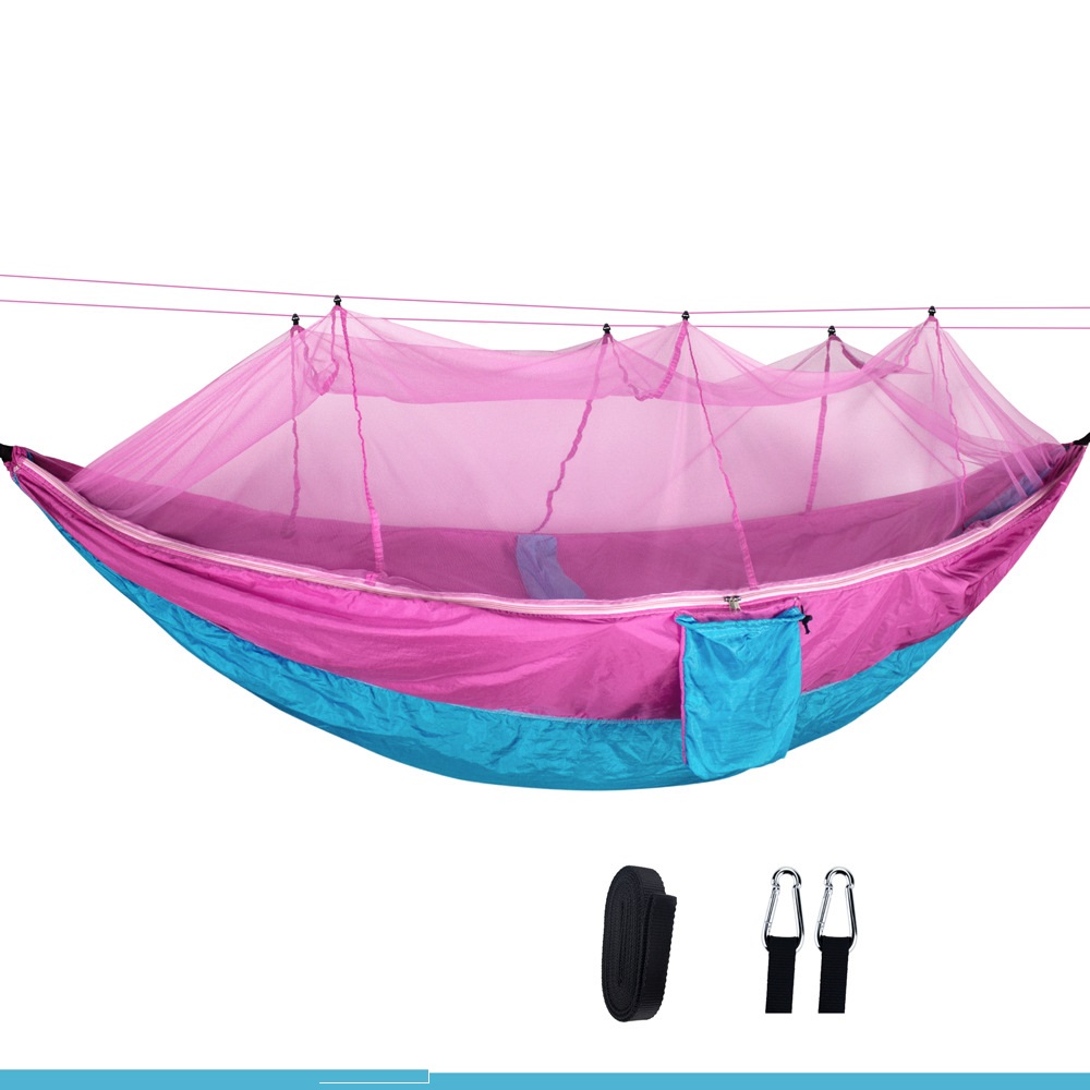 Mosquito-Proof Double Hammock with Densified Mesh