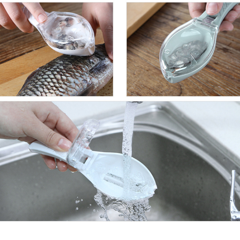Fish Skin Scraping Scale Peeling Scraper 11