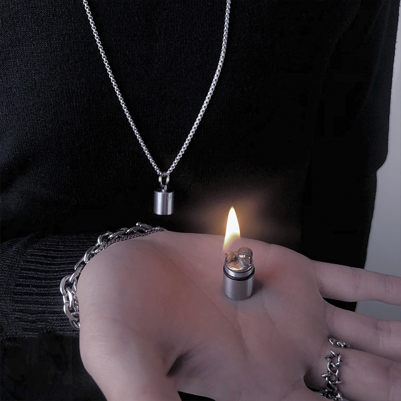 High Class Pendant Lighter Necklace CJdropshipping