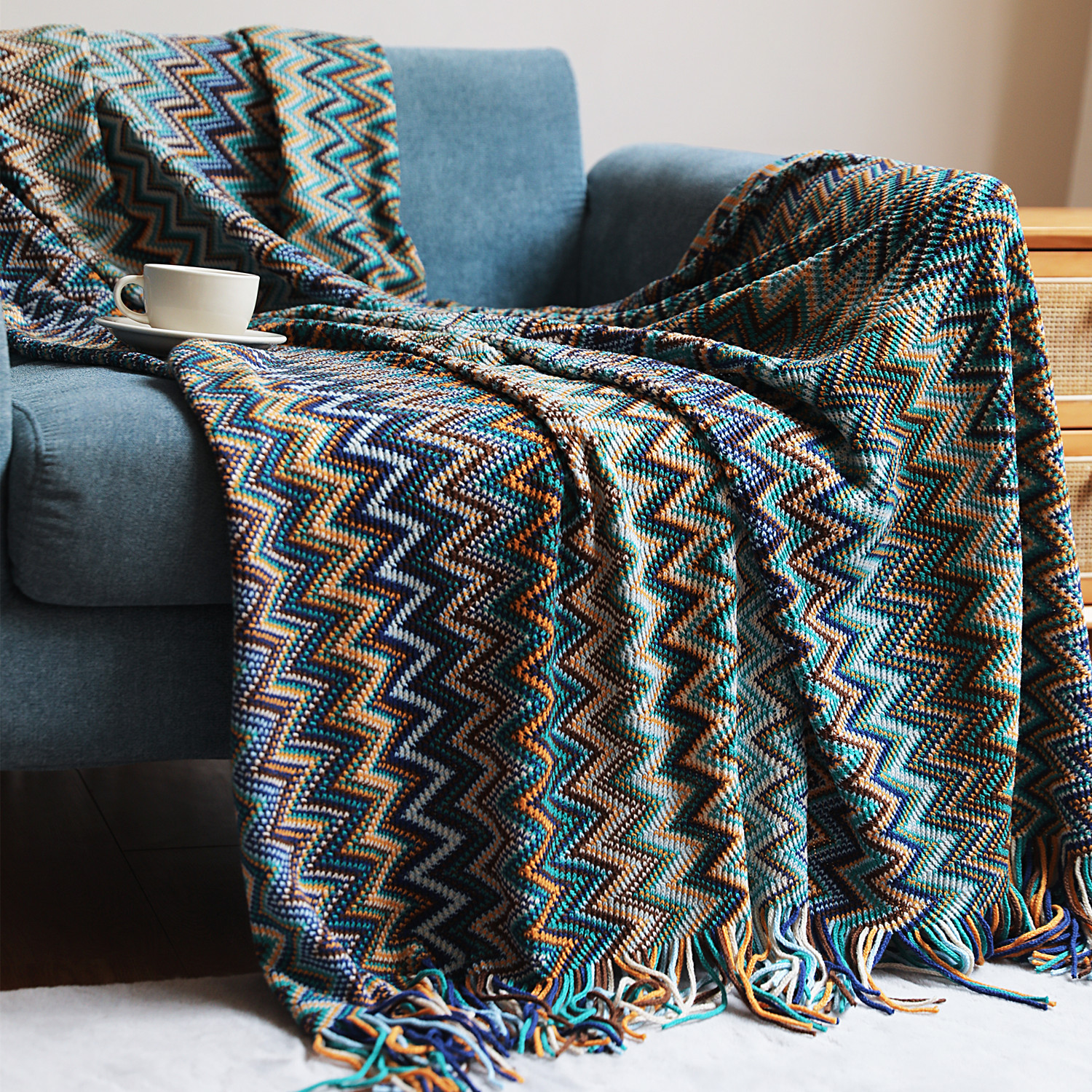 Cozy Living Room Blankets