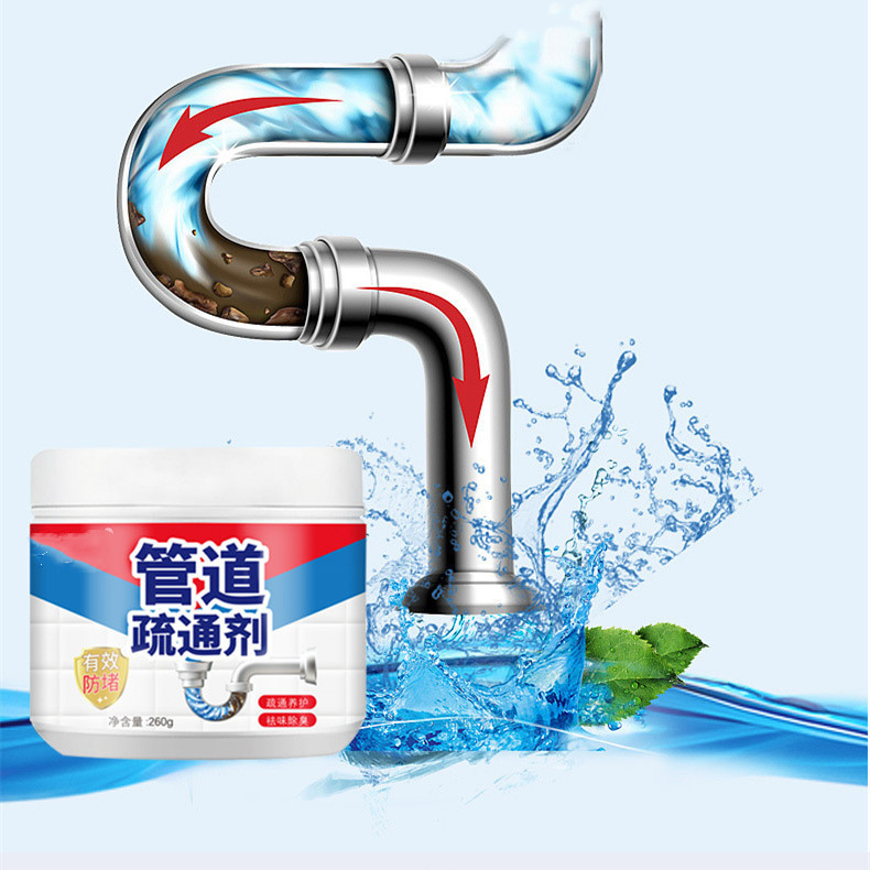 Powerful Drain Cleaner for Various Pipes 260g