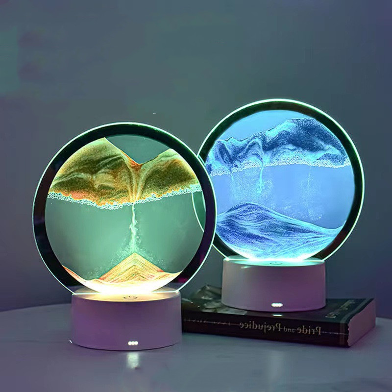 Creative D Quicksand Table Lamp Bedside Cjdropshipping