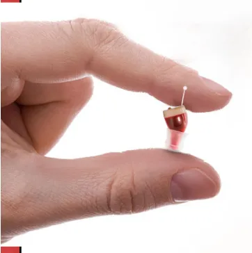 style: Red right ear - New Rechargeable Hearing Aid Sound Amplifier For The Elderly
