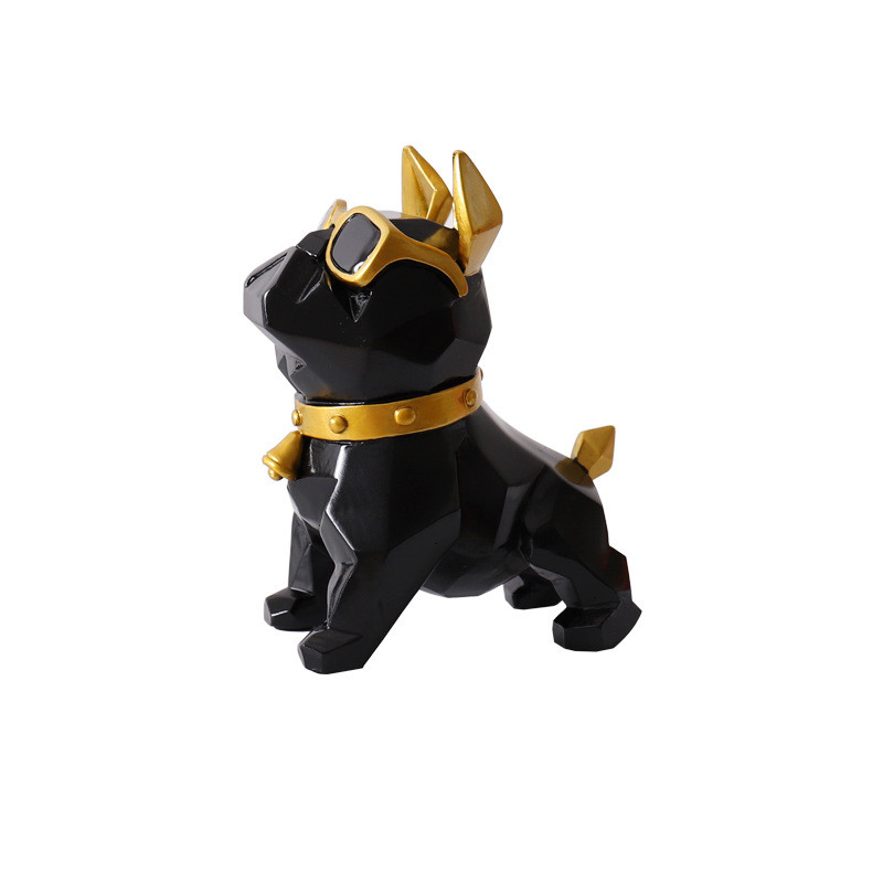 Our Geometric dog figurine is the perfect way to add some personality to your home or office décor. With its unique and eye-catching design, it will serve as a stylish and modern conversation piece. Made with high-quality materials, it's both durable and long-lasting, ensuring that it will be a cherished part of your home or office décor for years to come.