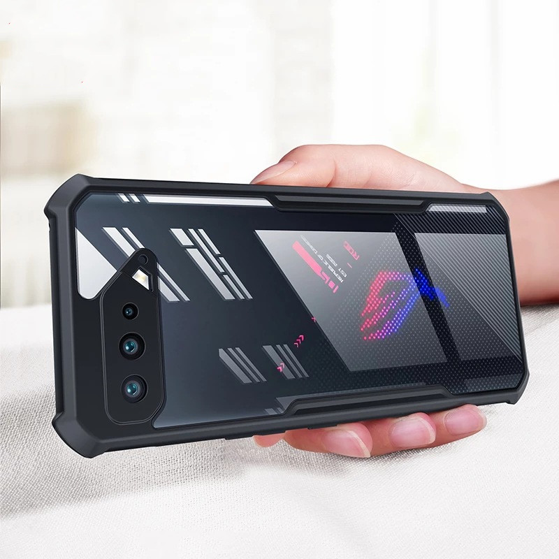 Silicone Edge TransparentProtective Case CJdropshipping