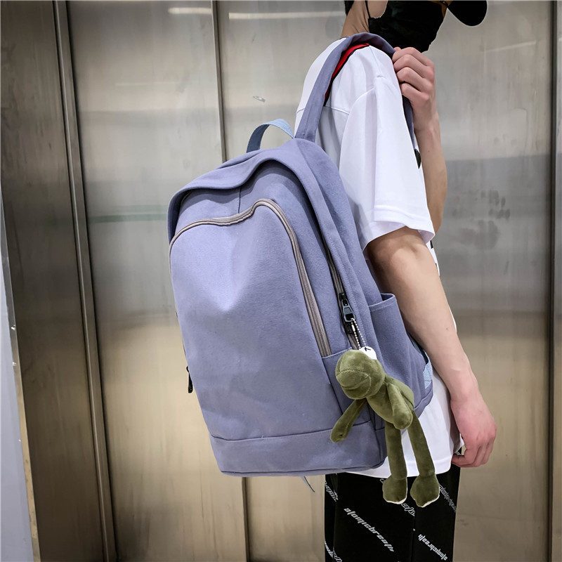 7d5e401c c2b1 43fe a2cb 8088004fa68b - Men And Women Through The Use Of Solid Color Canvas Environmentally Friendly Hanging Backpack