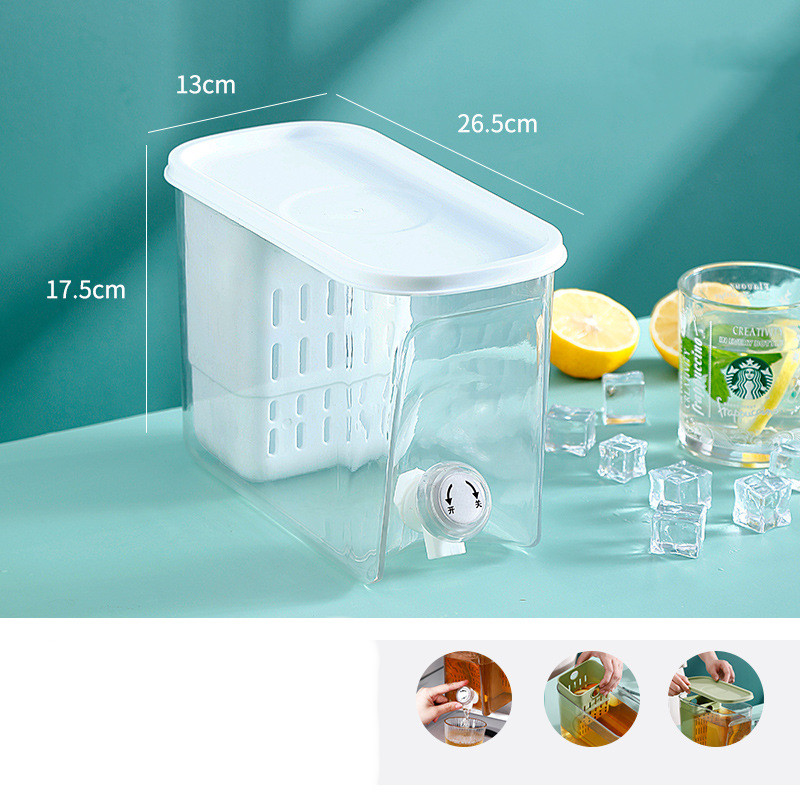 Water Cooler With Tap- Fruit Infuser Water Pitcher - Picture 9 of 10