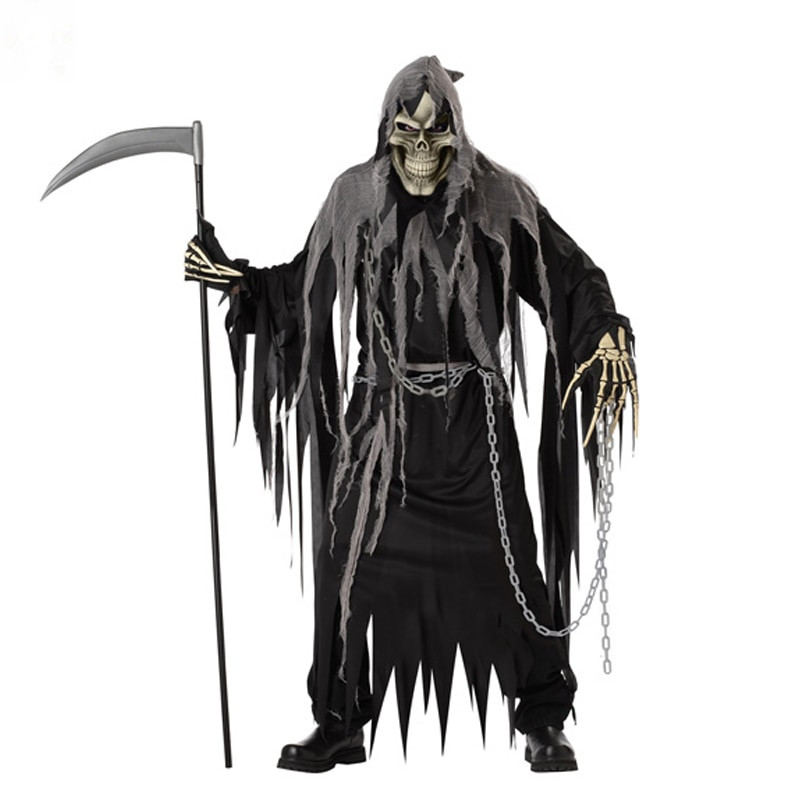 Prom Costumes Horror Zombie Cold Death Costume Halloween Death Angel ...