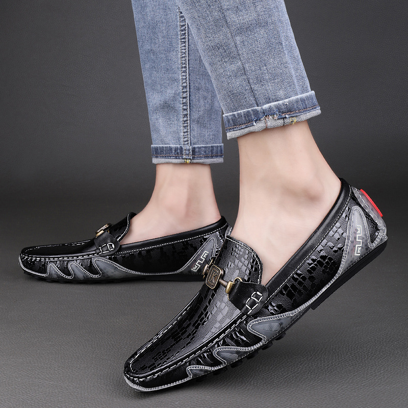 Men's Dress Shoes, First Layer Cowhide Leather Shoes, Men's Leather Shoes,  Black Waterdyed Cowhide - China Shoes and Men's Shoes price