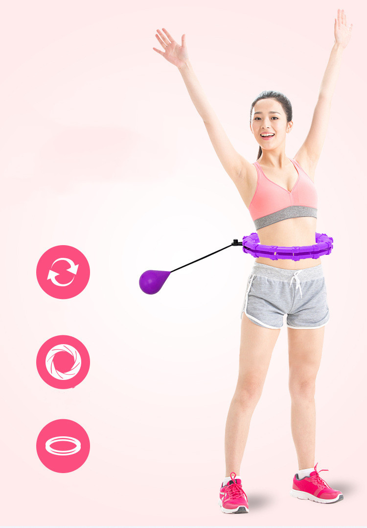 Smart Hula Hoop Weighted Hula Hoop for Adults Weight Loss - 62 - Smart and Cool Stuff