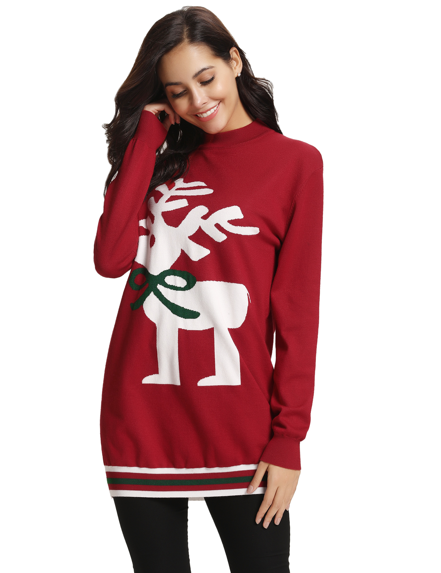 Women Long Christmas Sweater - Gifts2Sale