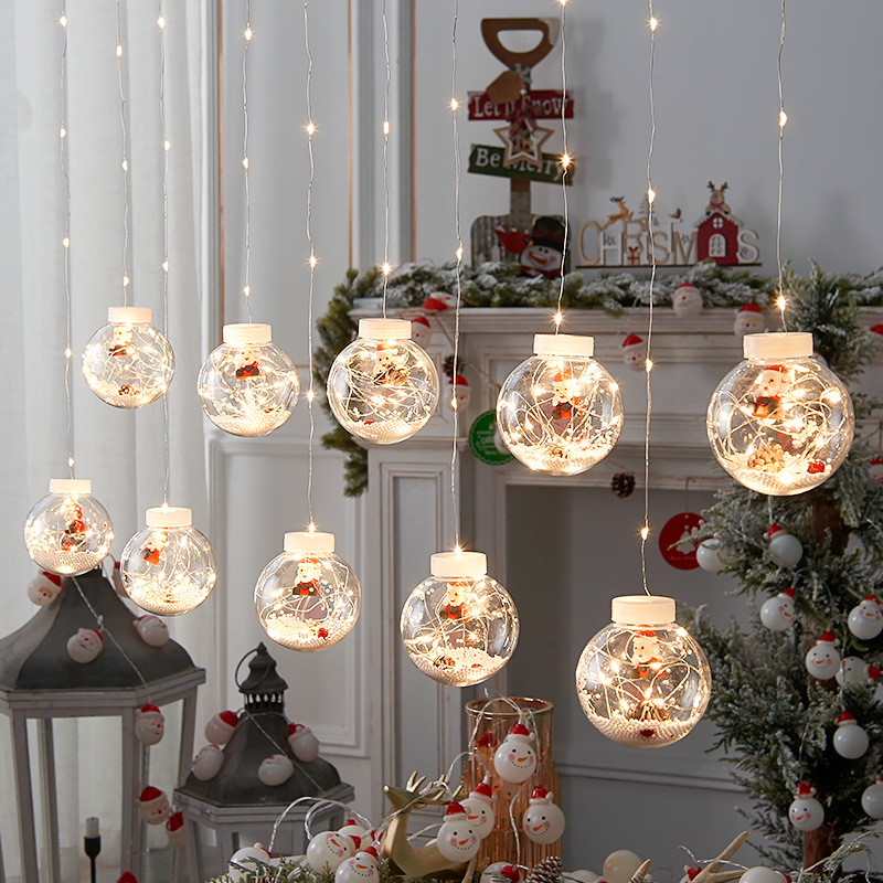 Curtain Lights Decorate Christmas Tree Pendants CJdropshipping