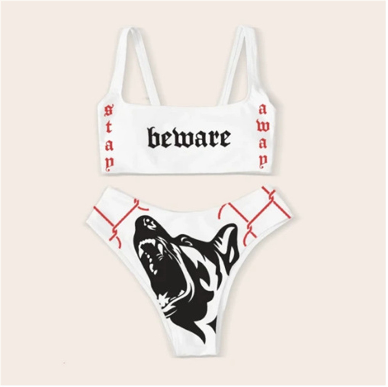 Women's Fashion Split Swimsuit Bikini Set - Picture 5 of 5