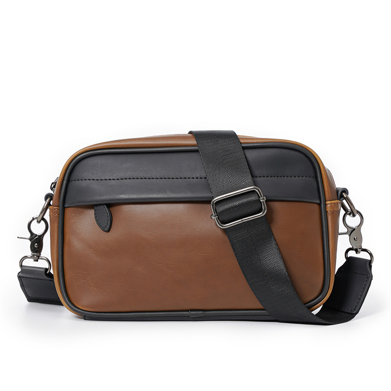 Leather Crossbody Camera Bag