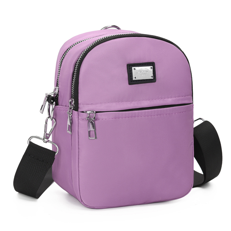 839cf801 9e8f 484f badb b98f9ee0f60a - Pure Color Lightweight Three-Purpose Small Cloth Bag Backpack
