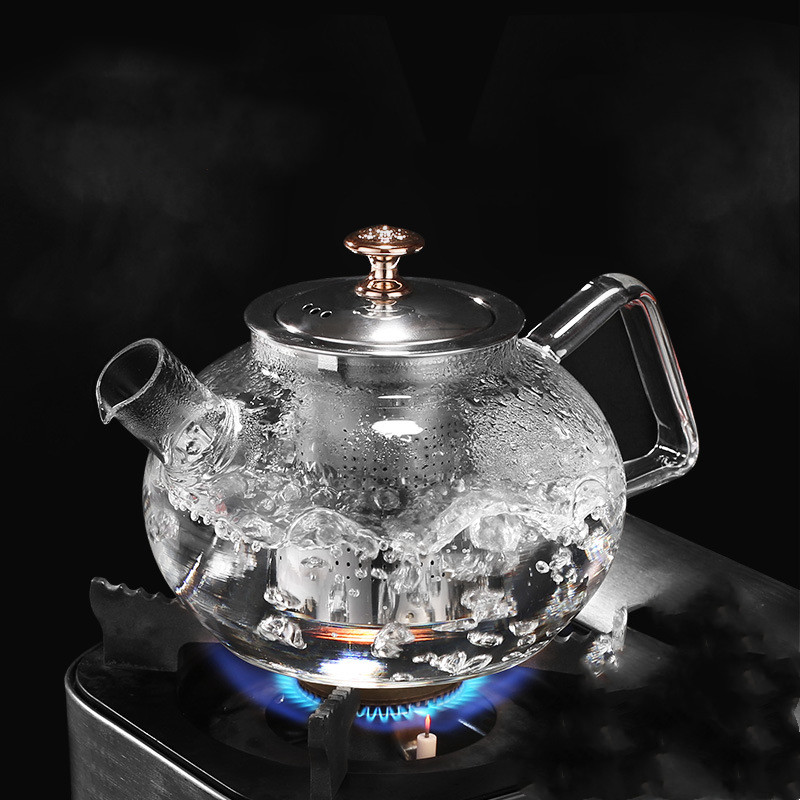 Edinburgh stove top glass teapot