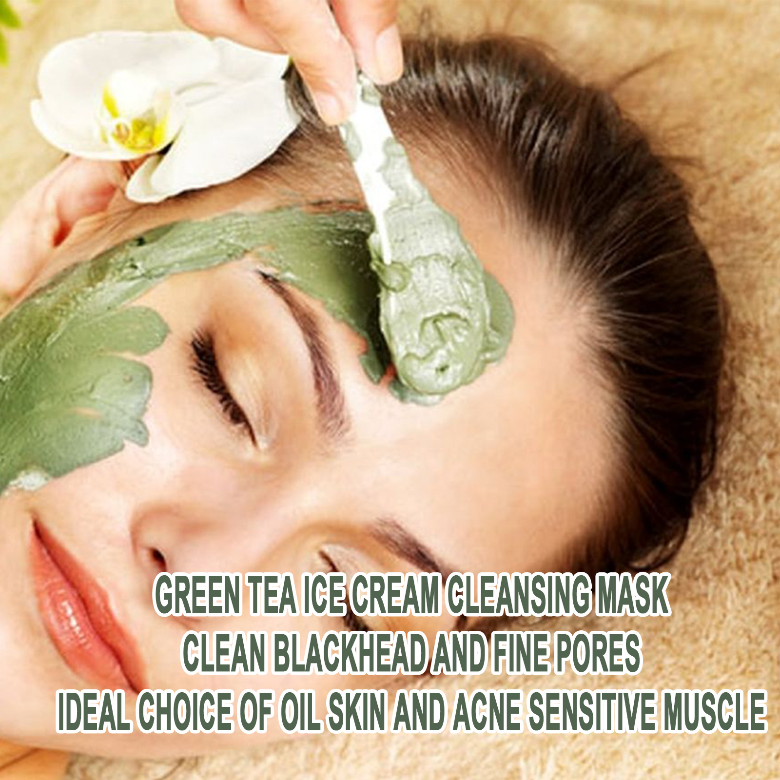 Green Tea Cleansing Firming Ice Skin Cleansing Mask