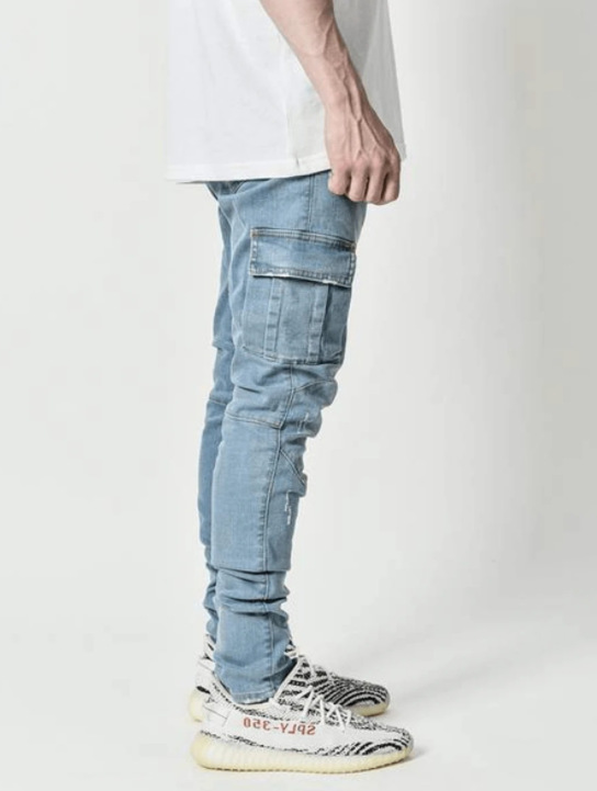 Skinny Jeans With Side Pockets - Cargo style at Rs 3199.00, Men Cargo Jeans