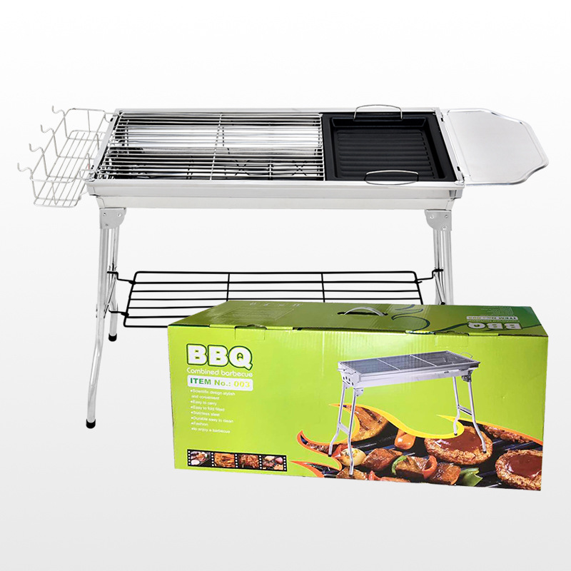 Foldable Stainless Steel BBQ Grill