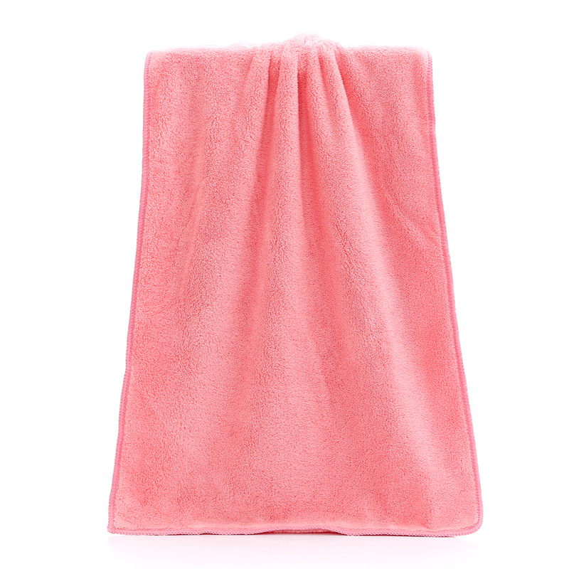 Coral Fleece Microfiber Towel Also Erase All Makeup With Just Water, Including Waterproof Mascara, Eyeliner, Foundation, Lipstick, And More
