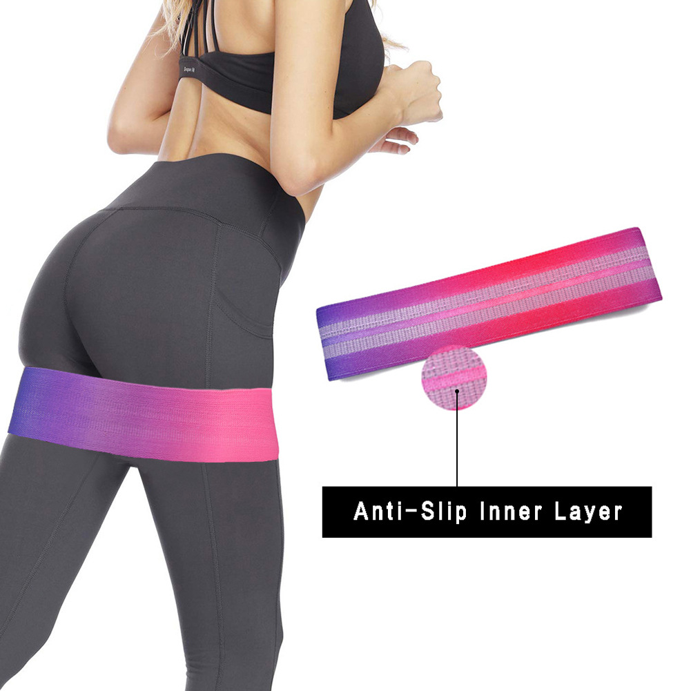 Antislip Squat Resistance Band, Buttocks Resistance Band, Fitness And