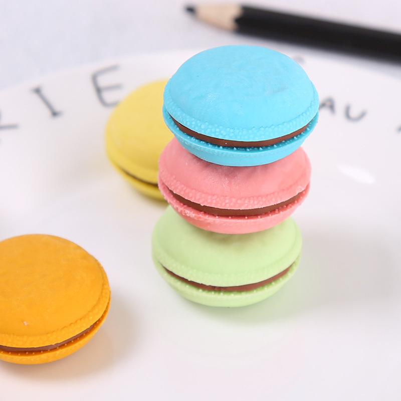 Cute Macaron Eraser