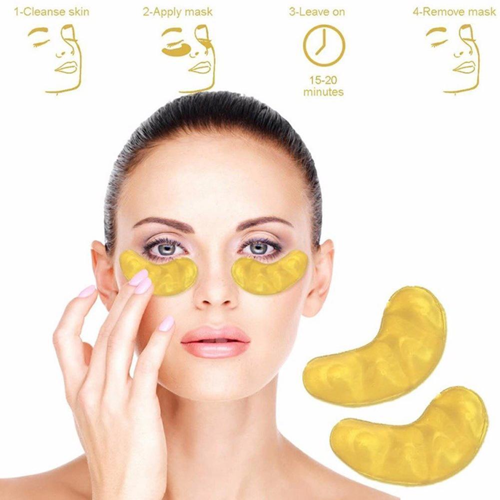 8c377f0f 969c 4255 9250 59c324be0a9a Beauty Gold Crystal Collagen Patches For Eye Moisture Anti-Aging Acne Eye Mask Korean Cosmetics Skin Care