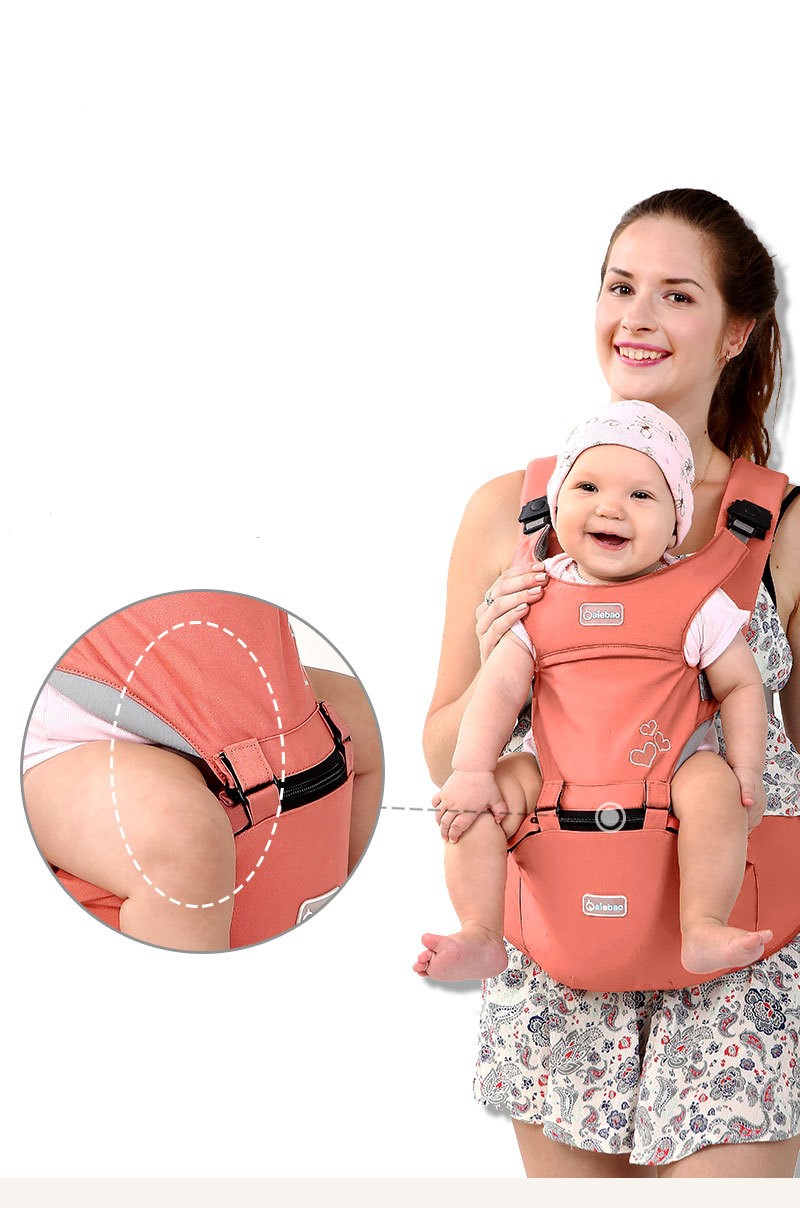 Infants Ergonomic Anti-Leg Slip Waist Stool Baby Kangaroo Carriers