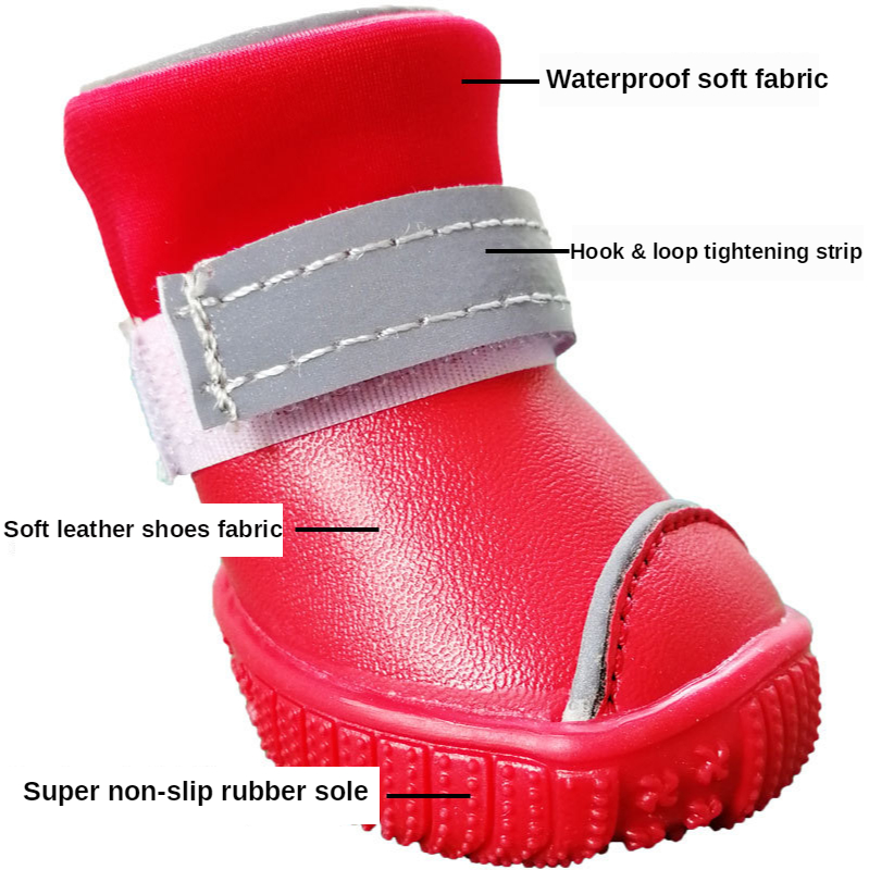 Dog Waterproof Rain Boots | Non-Slip Reflective Dog Boots