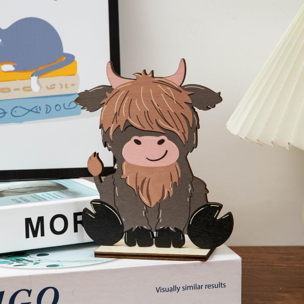 Plateau Cattle Yak Desktop Home Decorations - CJdropshipping