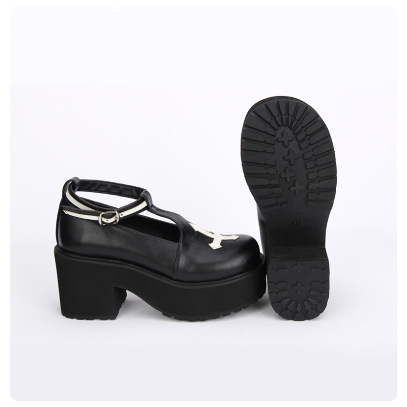 Cross Demon Platform Shoes, Platform heels, Women Platform Shoes, Girls ...