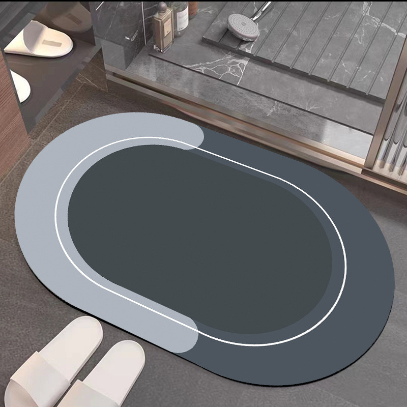Bathroom Absorbent And Quick-drying Floor Mat - CJdropshipping