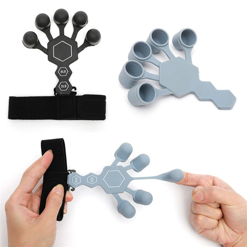 2023 New Finger Gripper Finger Strengthener Hand Grip Strengthener Finger Exerciser Exercise Equipment Finger Extensor Strengthener