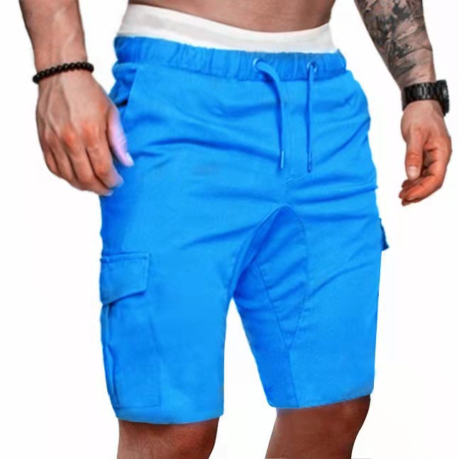 91d7cf6e 9112 4ac2 bc7c e80e22b2962b - Colorful Fashion Slim Belt Casual Shorts