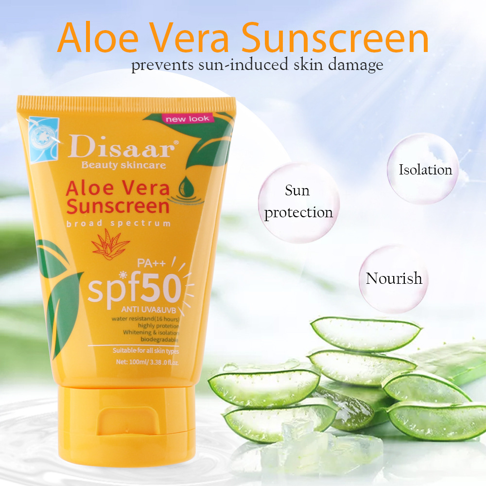 Cross-Border Disaar Collagen Sunscreen, Moisturizing, Isolation, Concealer, UV Protection 100ml Sunscreen