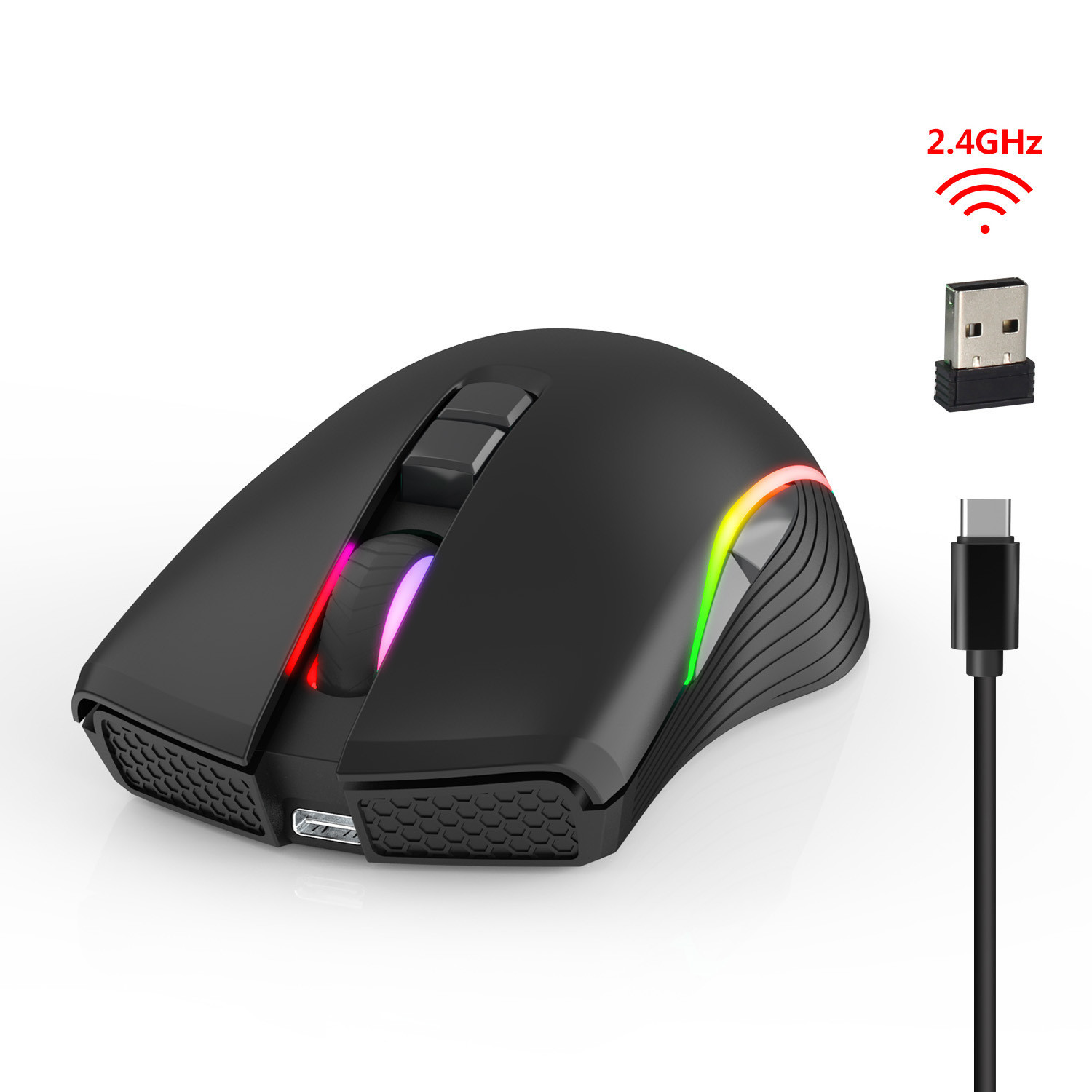 RGB Luminous Wireless Mouse