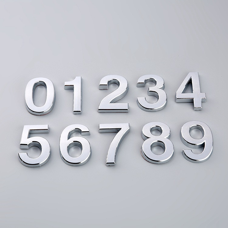 Hotel Floor Electroplating Digital Number Sign - CJdropshipping