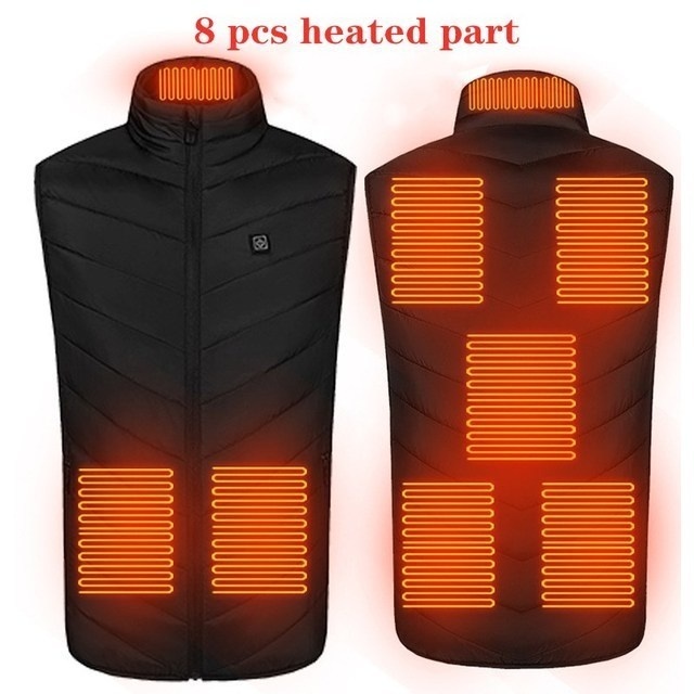 Monitor - Heated Vest Washable Usb Charging Electric