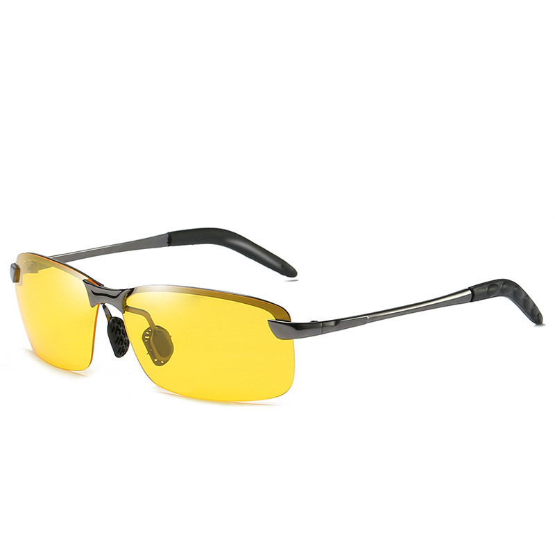 Men's Metal Sunglasses Polarized Day And Night shopper-ever.myshopify.com