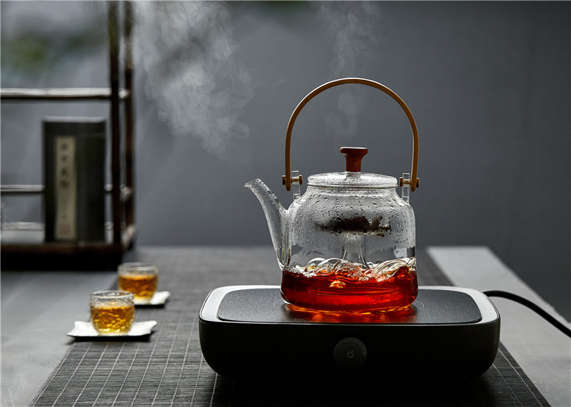 Kyoto glass stove teapot