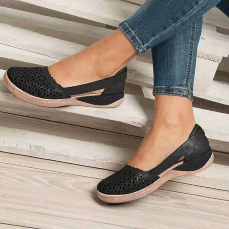 Lukong summer breathable sandals flat shoes shopper-ever.myshopify.com