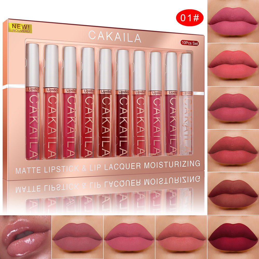 Matte Nonstick Cup Waterproof Lip Gloss