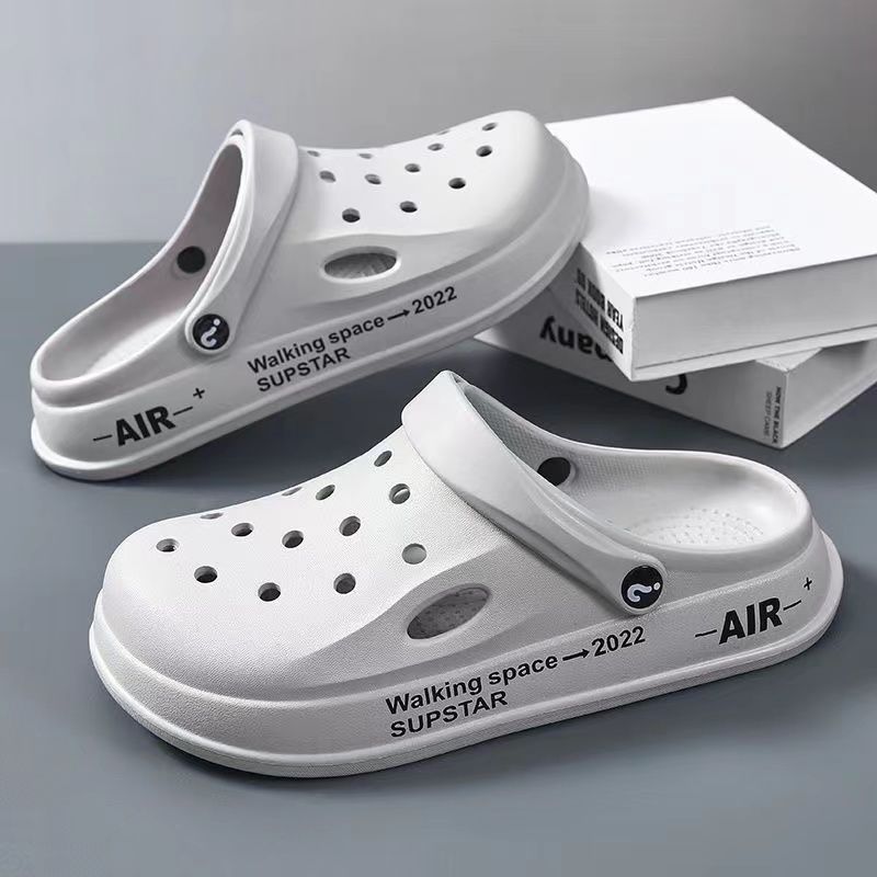 Summer Indoor Outdoor Astronaut Slippers Comfy Home Shoes and Garden Clogs - Picture 9 of 11