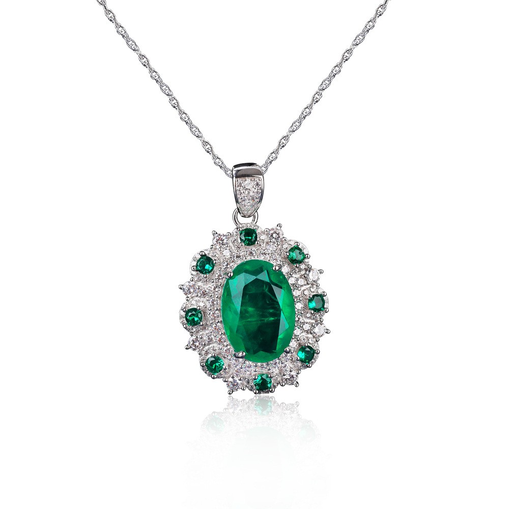 Artificial Emerald Necklace