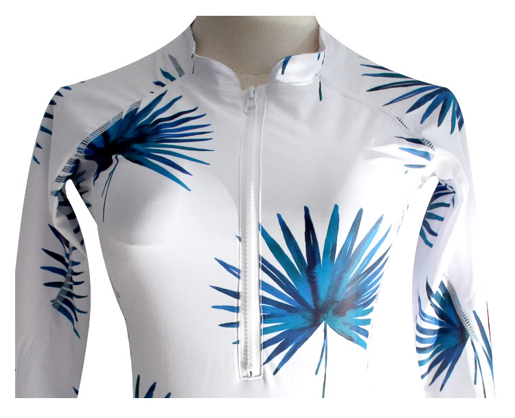 Zippered Long Sleeve Surfing Wetsuit