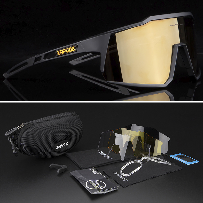 Polarized cycling sunglasses